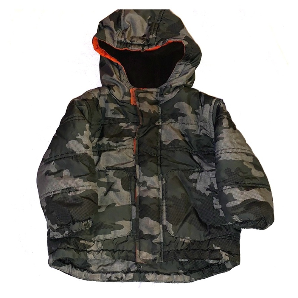 Excellent cond Camo 12M winter jacket